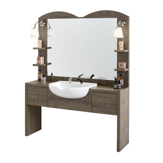 Tocador De Barberia Con Lavacabezas Goya