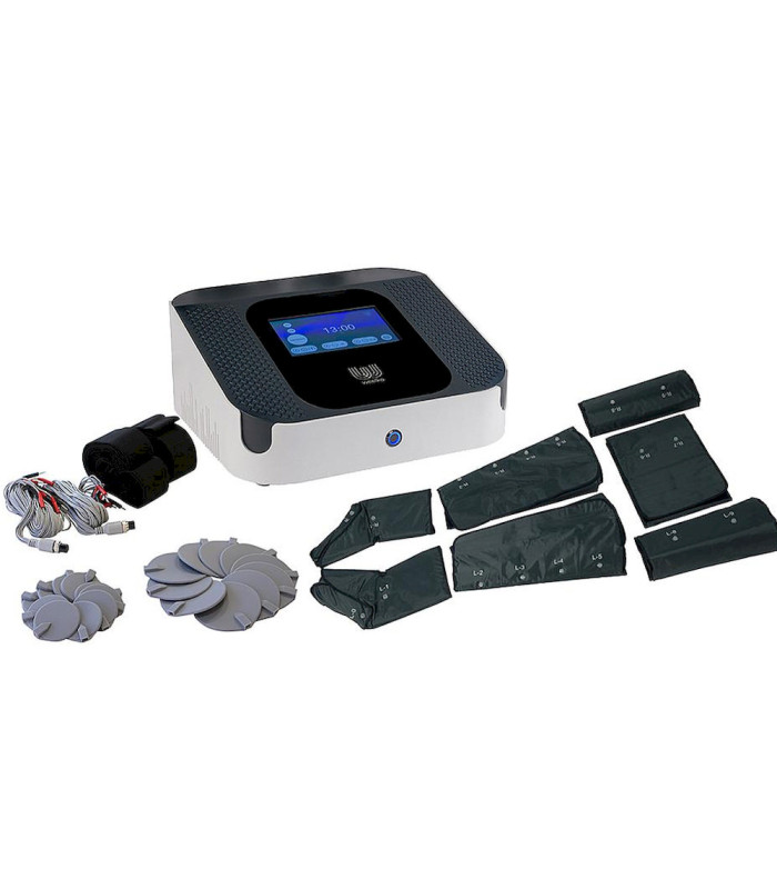 Presoterapia + Termoterapia y Electroestimulacion  High Tech Combi Fit