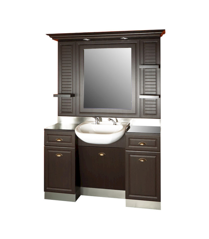 Tocador De Barberia Con Lavacabezas Classic