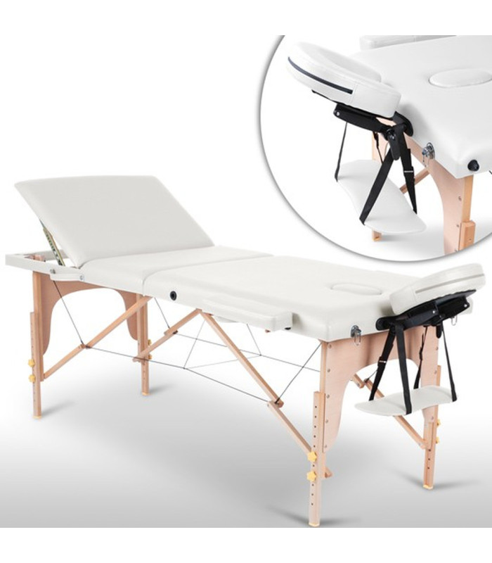 Camilla Portatil De Madera Sella