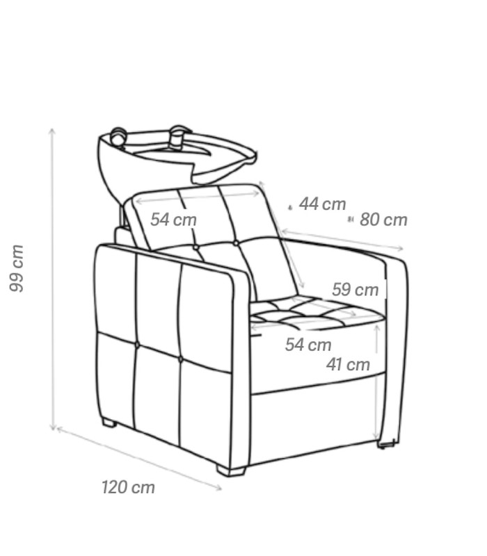 Lavacabezas de Peluqueria Glamour