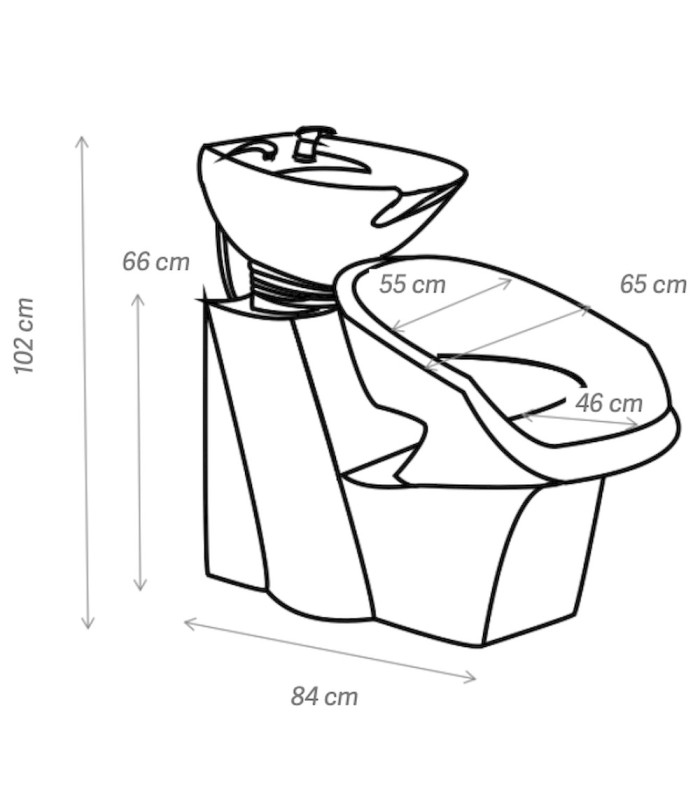 Lavacabezas De Peluqueria Oval
