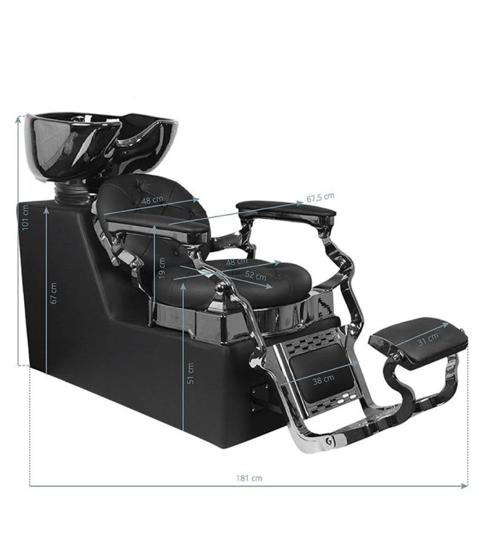 Lavacabezas De Barberia Silverado