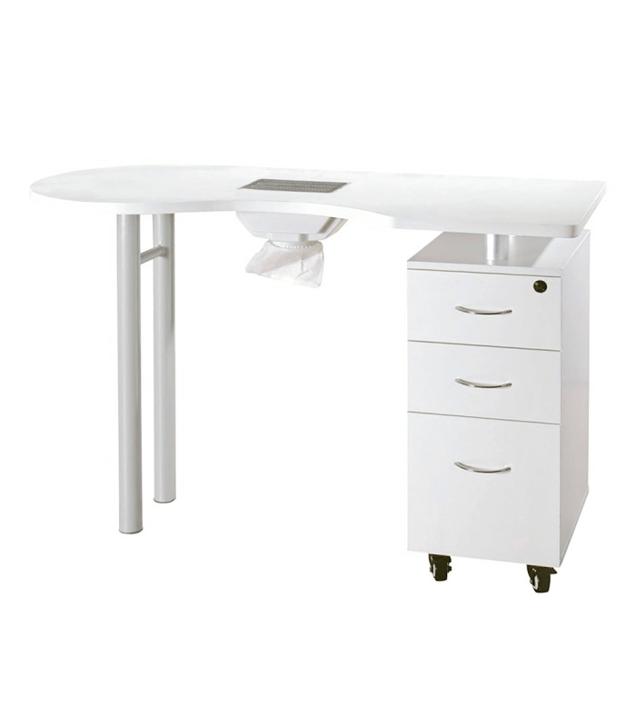 Mesa de Manicura Con Aspirador Niza