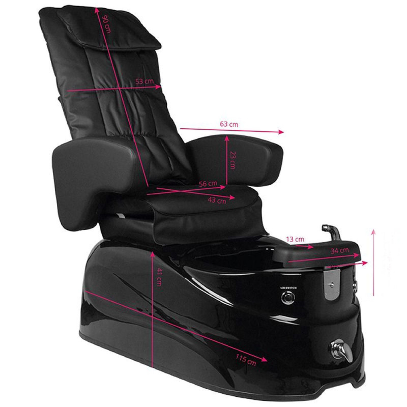Sillon De Pedicura Spa Con Masaje AS122