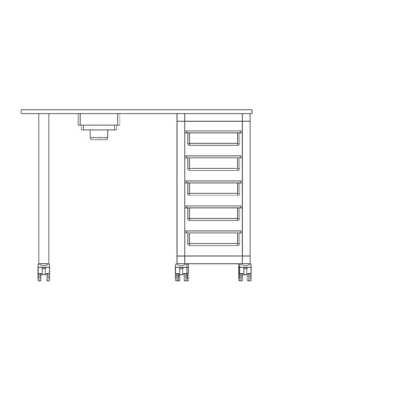 Mesa De Manicura Ulnar