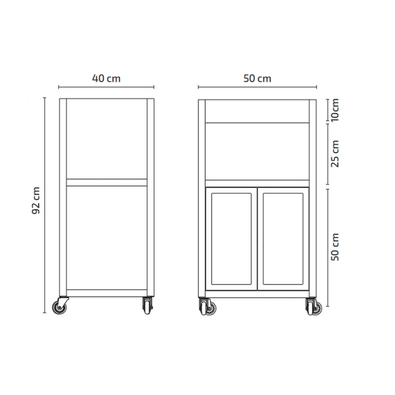 Carro De Barberia Alan