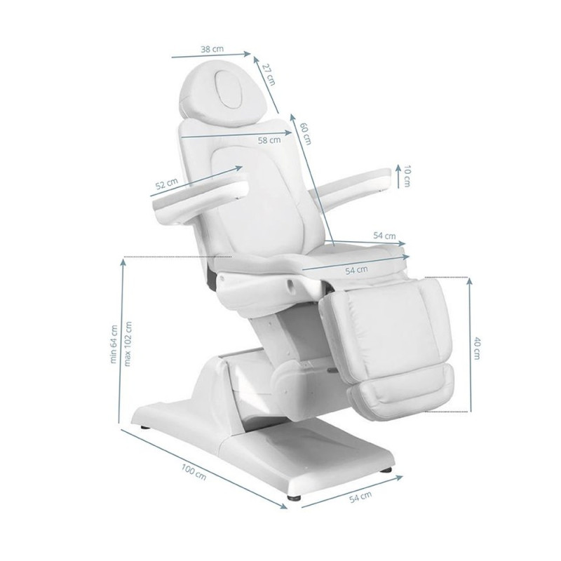 Sillon De Estetica 870 Electrico 3 Motores