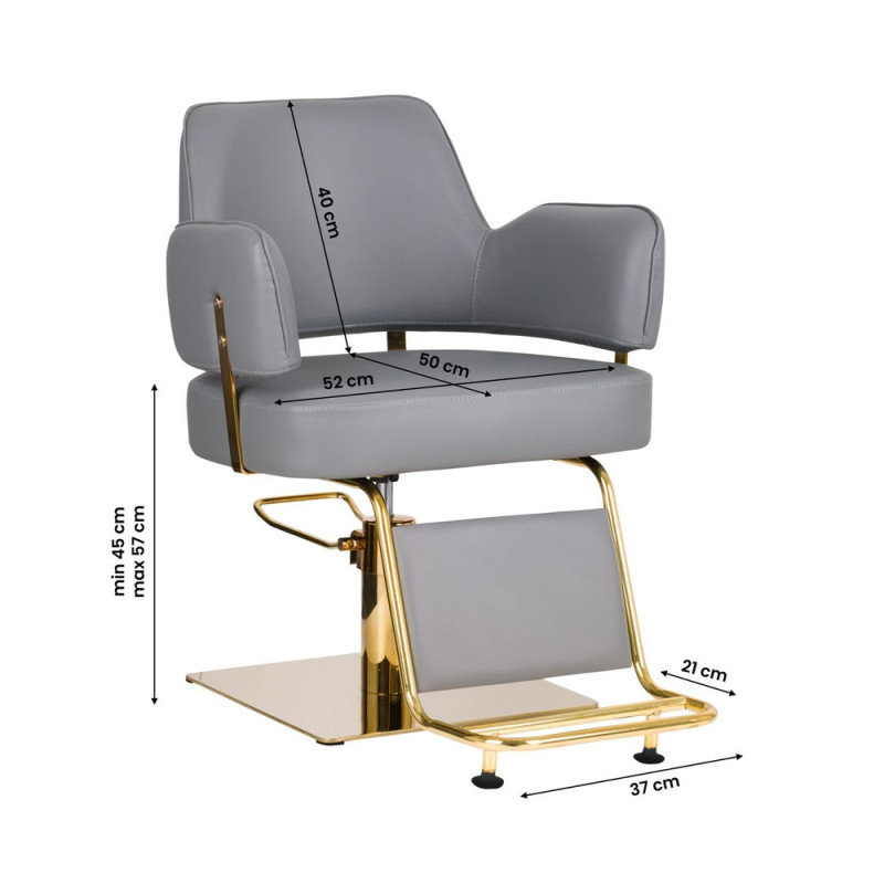 Sillon De Peluqueria Linz Oro