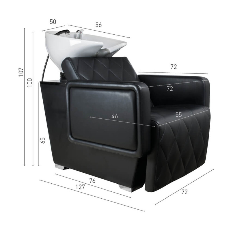 Lavacabezas de Peluqueria Cubo