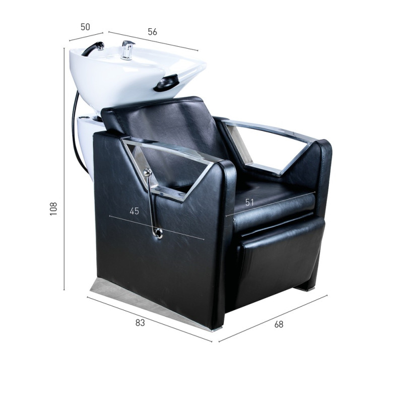 Lavacabezas de Peluqueria Golden Luxe