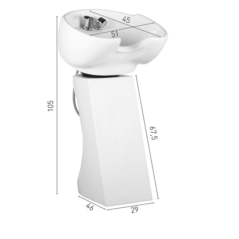 Lavacabezas de Peluqueria Tower