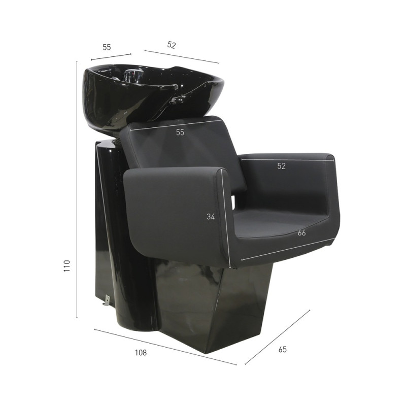 Lavacabezas de Peluqueria Robbin