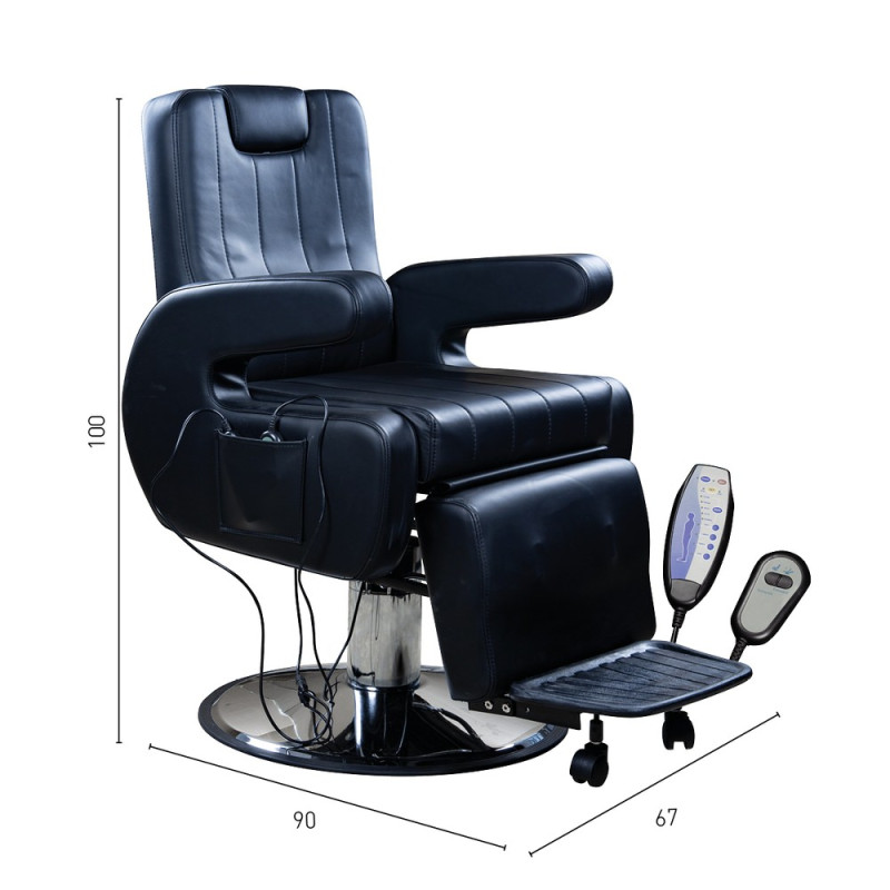 Sillon de Barbero Armchair Con Calefaccion y Masaje