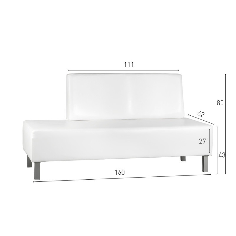 Sofa de Espera Da Vinci