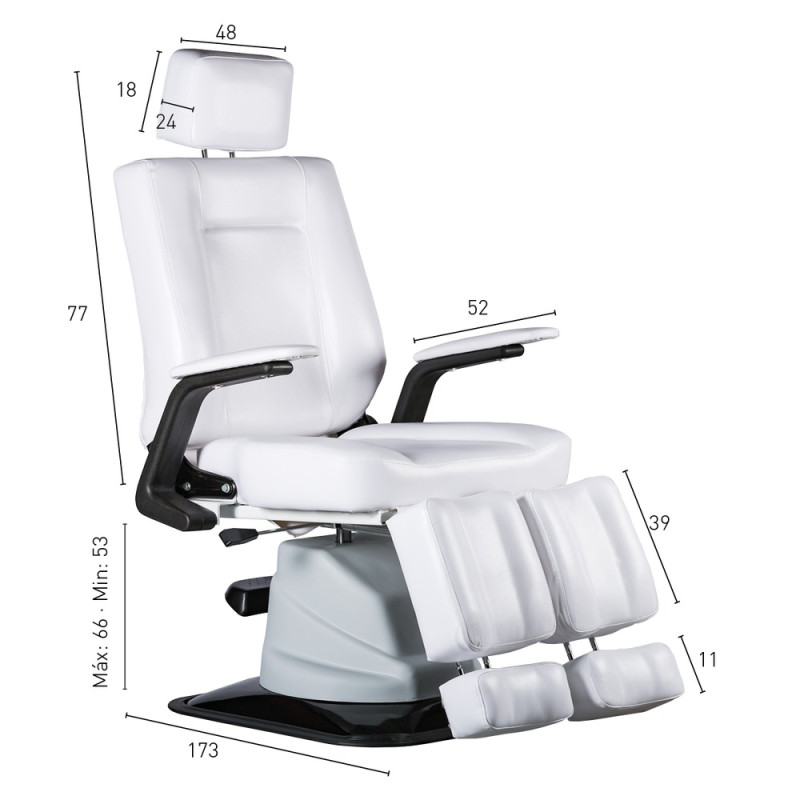 Sillon de Pedicura Articulado Torino