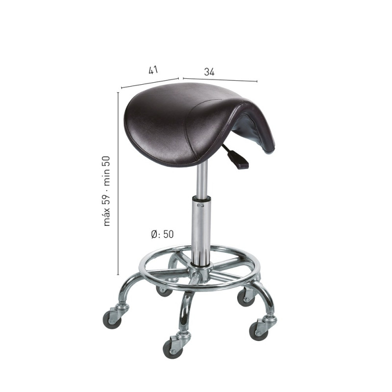 Taburete de Estetica Rodeo