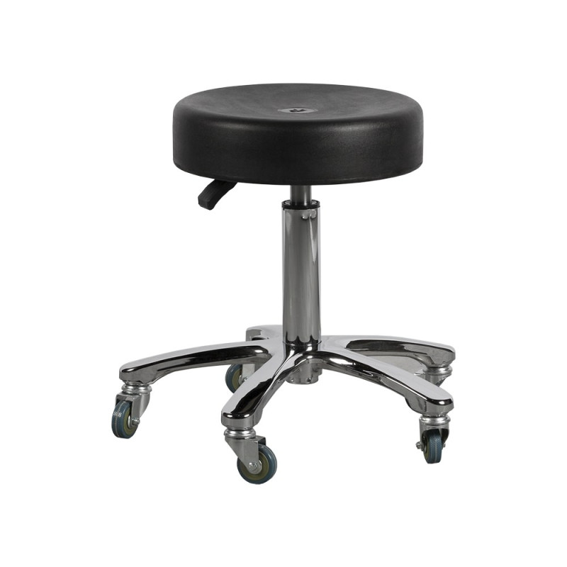 Taburete de Peluqueria Round Black
