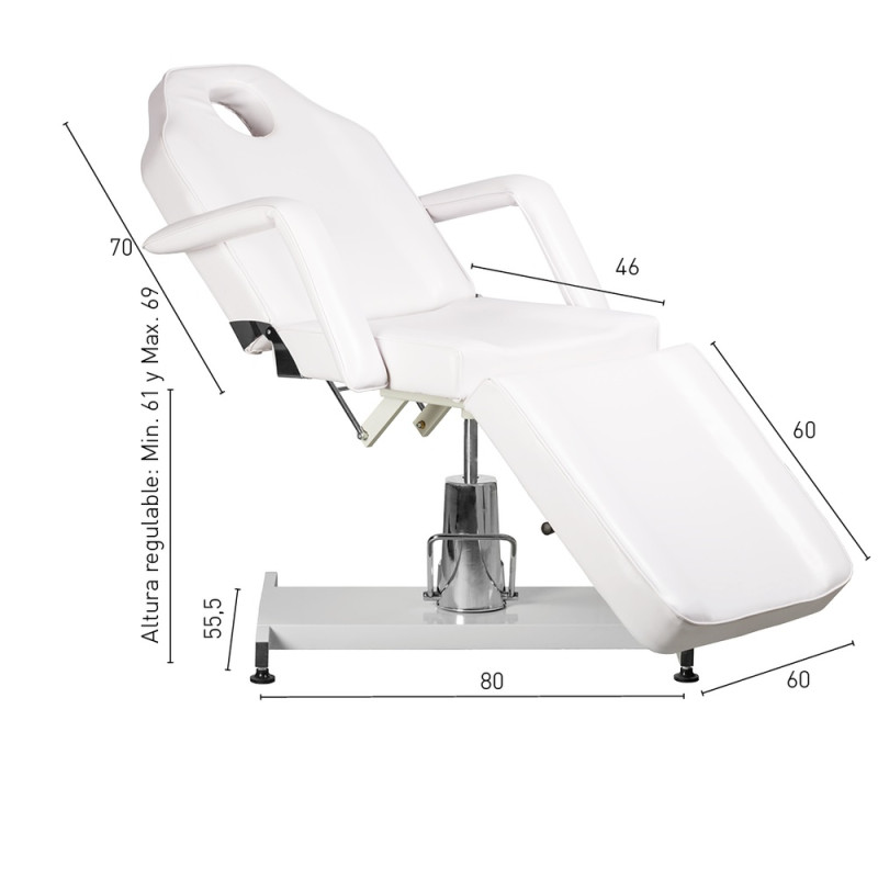 Camilla de Estetica Hidraulica Turin Luxe