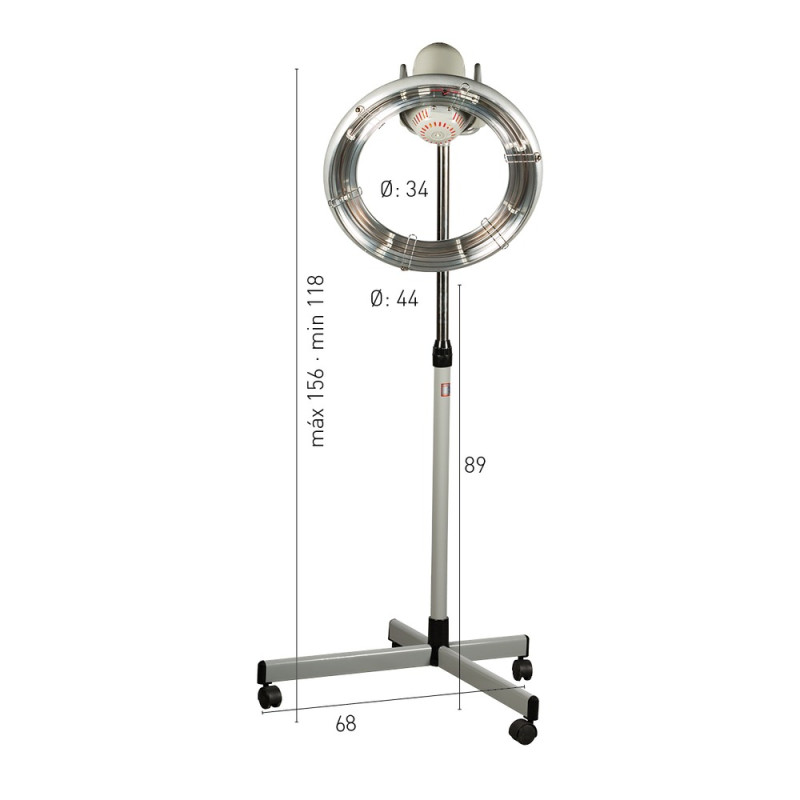 Lampara Infrarrojos Peluqueria ID