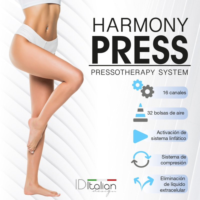 Presoterapia Harmony Press