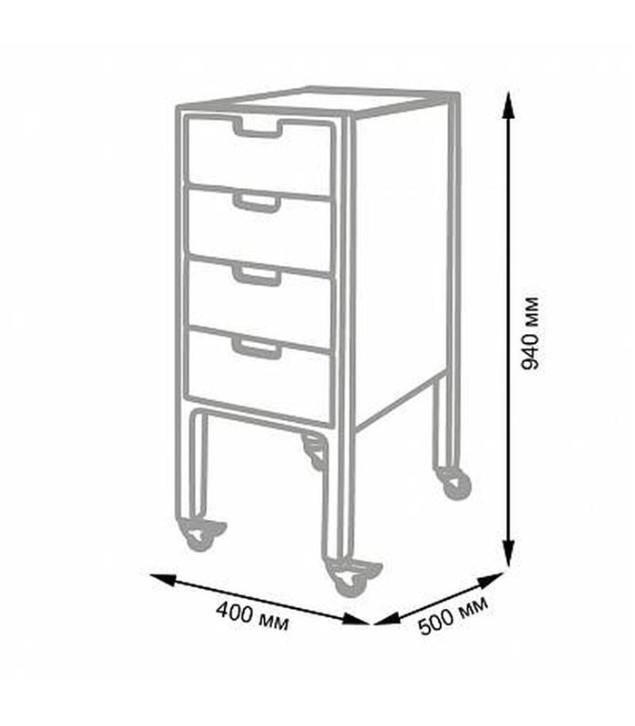 Carro De Barberia City Plus