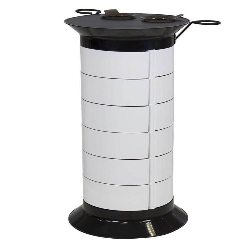 Hairdressing Trolley Giroco Doble Plus