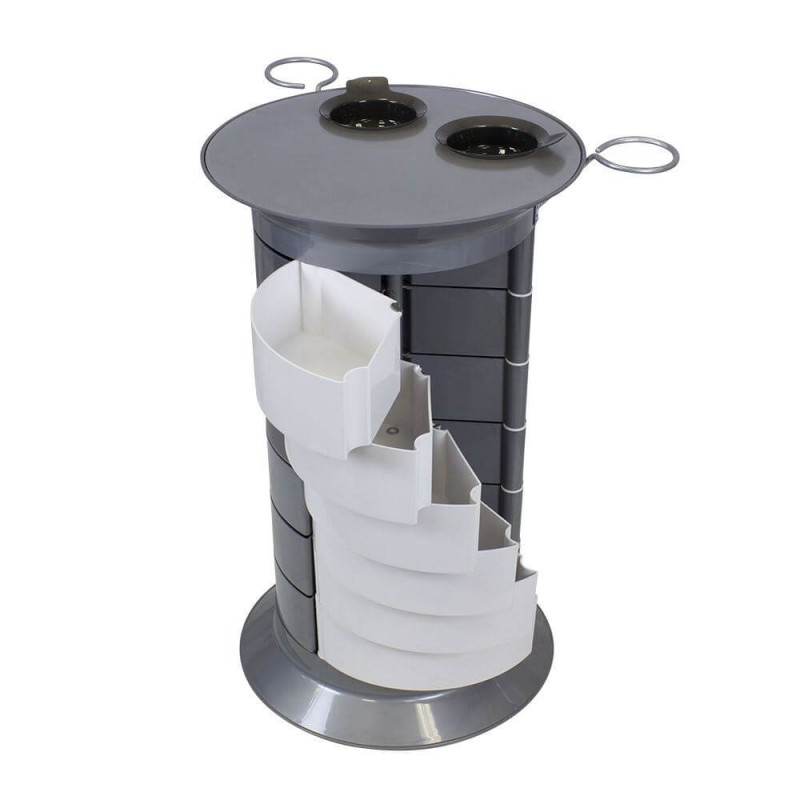 Chariot De Coiffure Giroco Doble Plus