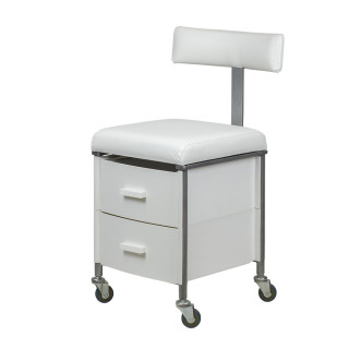 Taburete Auxiliar Karat Con Respaldo