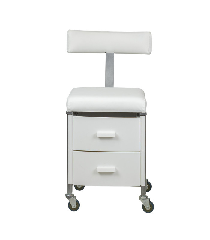 Taburete Auxiliar Karat Con Respaldo