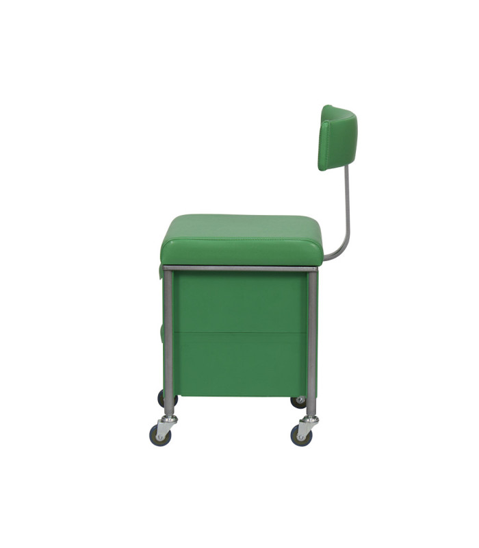 Taburete Auxiliar Karat Con Respaldo