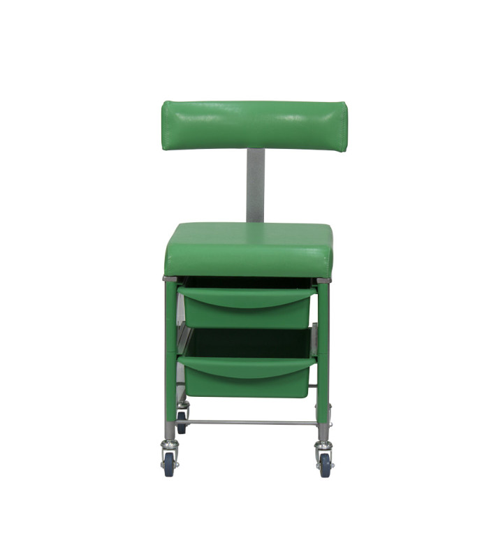 Taburete Auxiliar Karat Con Respaldo