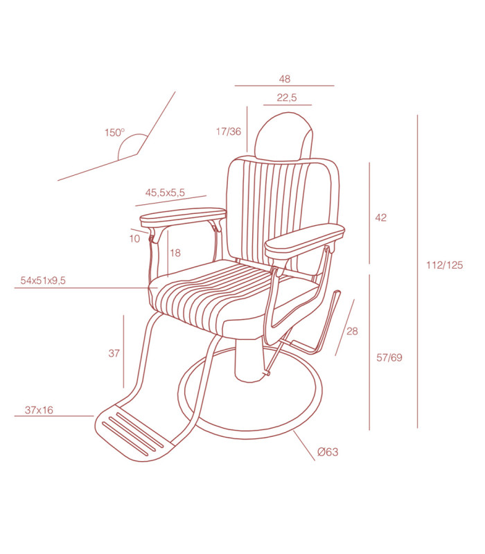 Sillon de Barbero Bristol