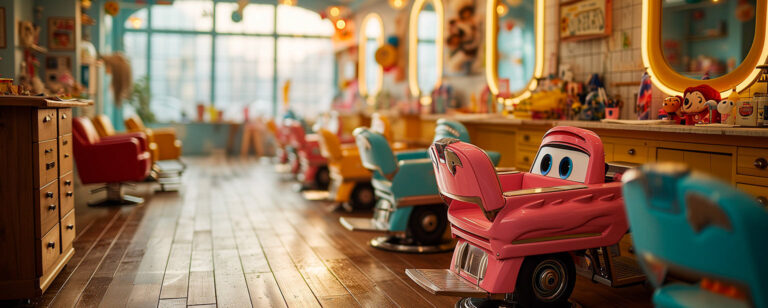Sillones de Barbero para Niños: Características y Beneficios